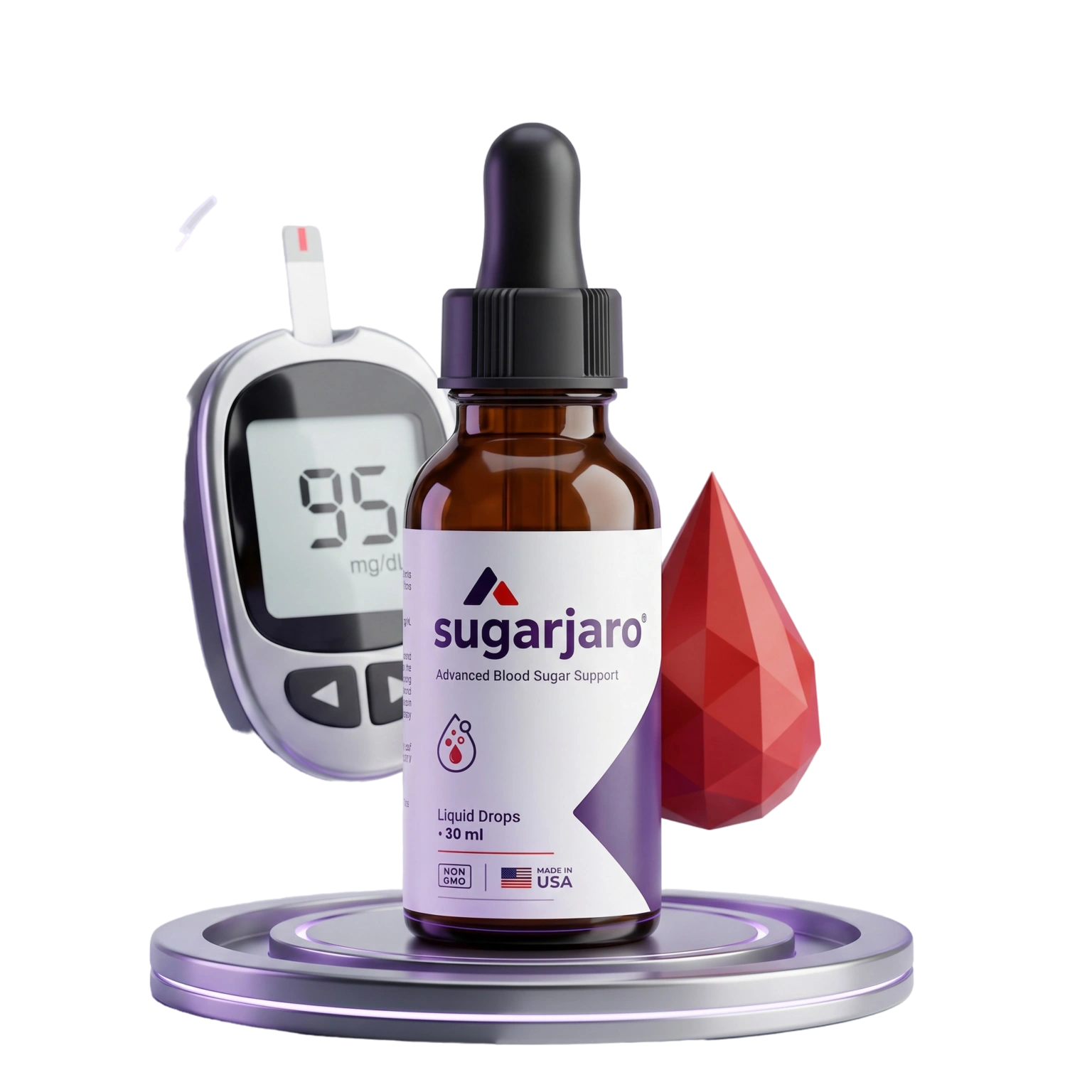 Sugarjaro™ daily blood sugar and metabolic wellness supplement